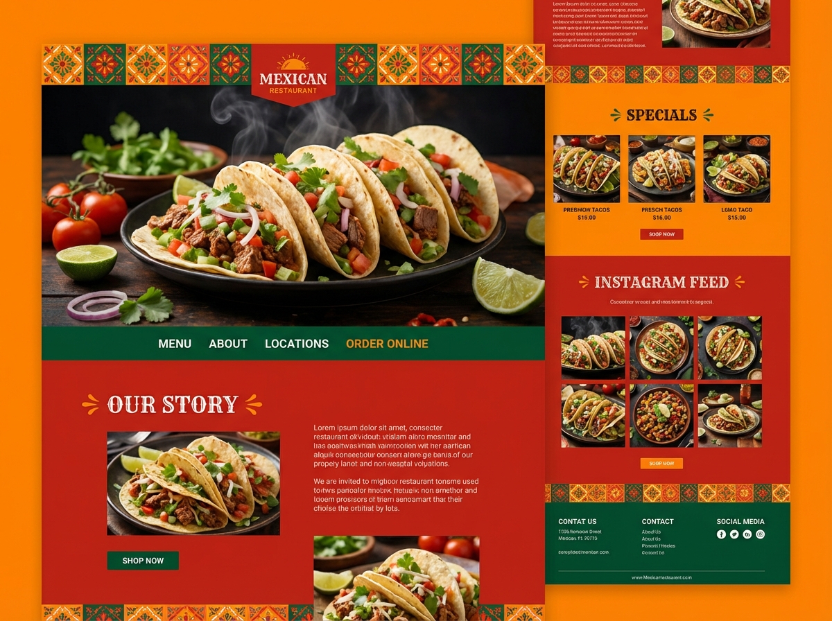 Casa Oaxaca website example